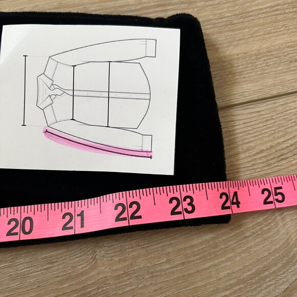 Lord & Taylor Black Velvet Zip-Front Jacket - Size M - Cozy Chic! - Picture 11 of 11